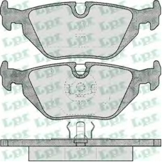 05P463 LPR Комплект тормозных колодок, дисковый тормоз