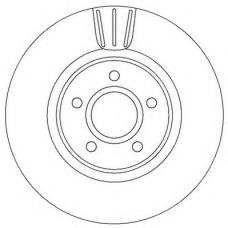 562363JC JURID Тормозной диск