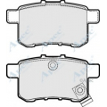 PAD1763 APEC Комплект тормозных колодок, дисковый тормоз