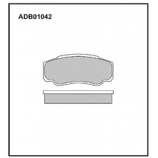 ADB01042 Allied Nippon Тормозные колодки