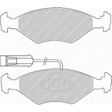 FDB912 FERODO Комплект тормозных колодок, дисковый тормоз