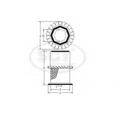 SB 3201 SCT Воздушный фильтр