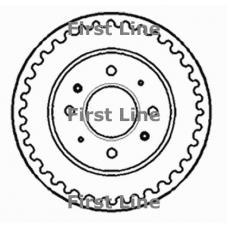 FBR920 FIRST LINE Тормозной барабан