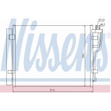 940007 NISSENS Конденсатор, кондиционер