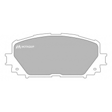 LVXL1726 MOTAQUIP Комплект тормозных колодок, дисковый тормоз