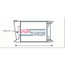 1303201 KUHLER SCHNEIDER Радиатор, охлаждение двигател