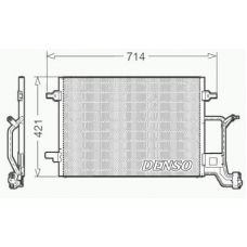 DCN32019 DENSO Конденсатор, кондиционер