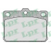 05P169 LPR Комплект тормозных колодок, дисковый тормоз