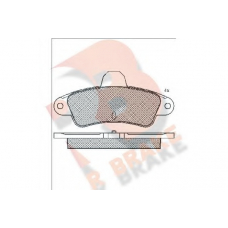 RB0918 R BRAKE Комплект тормозных колодок, дисковый тормоз