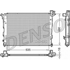 DRM41006 DENSO Радиатор, охлаждение двигателя