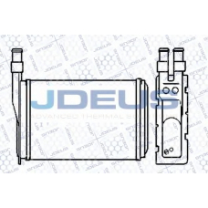 223V08 JDEUS Теплообменник, отопление салона