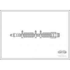 19018145 CORTECO Тормозной шланг
