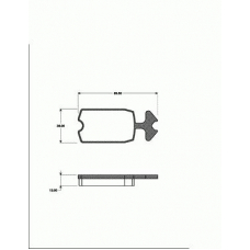 1501221901 S.b.s. Комплект тормозных колодок, дисковый тормоз