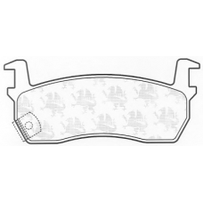 BP580 QH Benelux Комплект тормозных колодок, дисковый тормоз