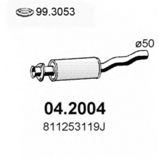 04.2004 ASSO Предглушитель выхлопных газов