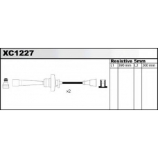 XC1227 QUINTON HAZELL Комплект проводов зажигания