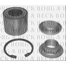 BWK1072 BORG & BECK Комплект подшипника ступицы колеса