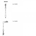 300/231 BREMI Комплект проводов зажигания