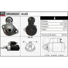 DRS8020 DELCO REMY Стартер