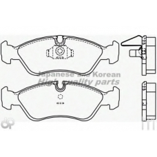 1080-0090 ASHUKI Комплект тормозных колодок, дисковый тормоз