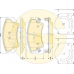 6117839 GIRLING Комплект тормозных колодок, дисковый тормоз
