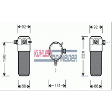 8932401 KUHLER SCHNEIDER Осушитель, кондиционер