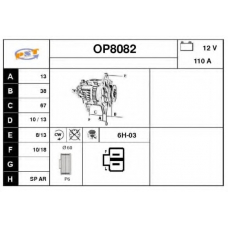 OP8082 SNRA Генератор