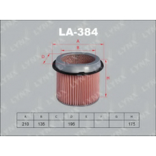 LA384 LYNX La384 воздушный фильтр lynx