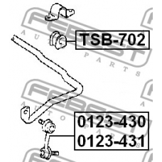 TSB-702 FEBEST Опора, стабилизатор