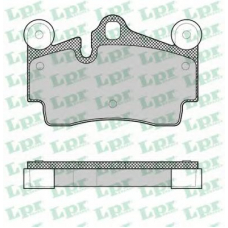 05P1362 LPR Комплект тормозных колодок, дисковый тормоз