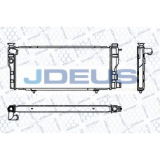 RA0210210 JDEUS Радиатор, охлаждение двигателя