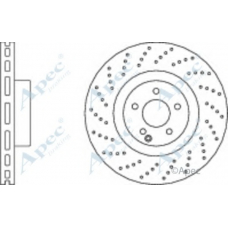 DSK2436 APEC Тормозной диск
