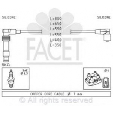 4.9953 FACET Ккомплект проводов зажигания