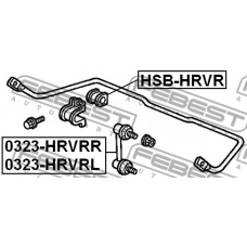 0323-HRVRL FEBEST Тяга / стойка, стабилизатор