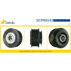 SCP90142.1 SANDO Ременный шкив, генератор