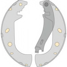 K757254 MGA Комплект тормозов, барабанный тормозной механизм