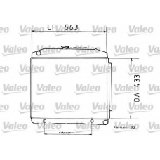 819235 VALEO Радиатор, охлаждение двигателя