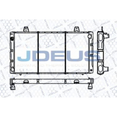 RA0240010 JDEUS Радиатор, охлаждение двигателя