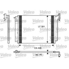 817575 VALEO Конденсатор, кондиционер