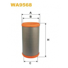 WA9568 WIX Воздушный фильтр