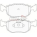 ADB0735 COMLINE Комплект тормозных колодок, дисковый тормоз