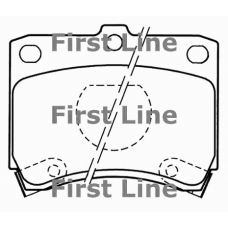 FBP3173 FIRST LINE Комплект тормозных колодок, дисковый тормоз