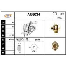 AU8034 SNRA Генератор