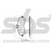 1501223365 S.b.s. Комплект тормозных колодок, дисковый тормоз