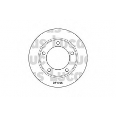 DF1725 TRW Тормозной диск