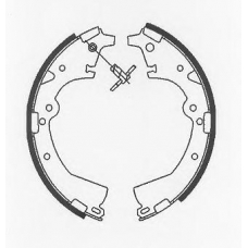 BS762 QUINTON HAZELL Комплект тормозных колодок