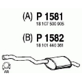 P1582 FENNO Глушитель выхлопных газов конечный
