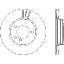 BDR1093.20 OPEN PARTS Тормозной диск