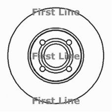 FBD457 FIRST LINE Тормозной диск