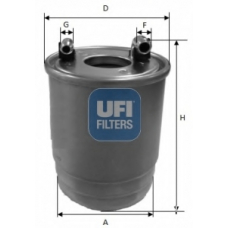 24.112.00 UFI Топливный фильтр